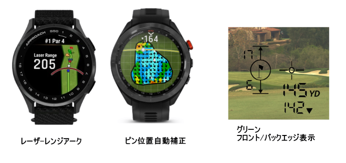 ガーミンApproach のスマートウォッチ・デバイス連携機能