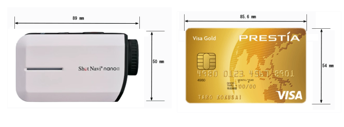 LaserSniper nano+のカードとの比較